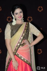 Sreemukhi at Savitri Movie Audio Launch